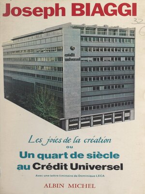 cover image of Les joies de la création